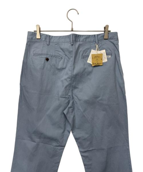 PAPAS（パパス）PAPAS (パパス) タックパンツ ブルー サイズ:LLの古着・服飾アイテム