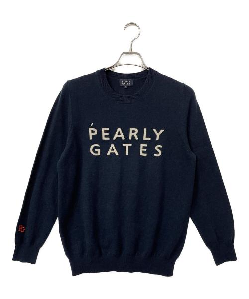 PEARLY GATES（パーリーゲイツ）PEARLY GATES (パーリーゲイツ) ゴルフウェア(トップス) ネイビー サイズ:5の古着・服飾アイテム