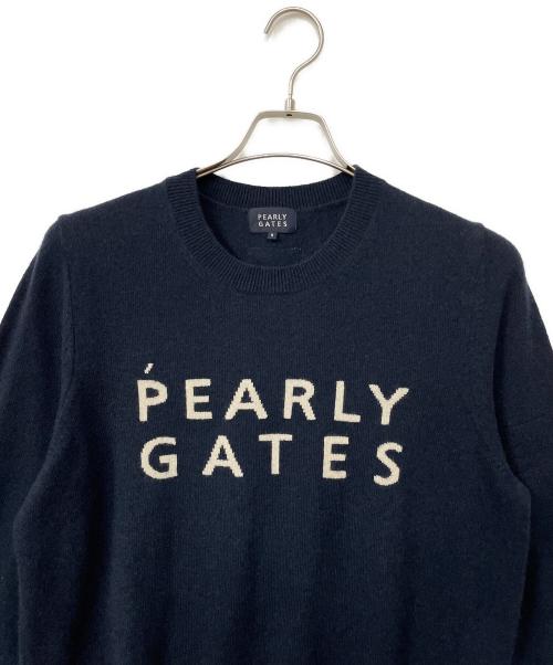 PEARLY GATES（パーリーゲイツ）PEARLY GATES (パーリーゲイツ) ゴルフウェア(トップス) ネイビー サイズ:5の古着・服飾アイテム
