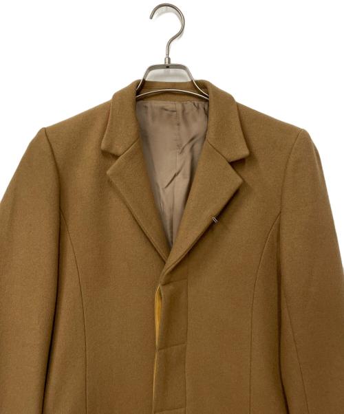 ISAMU KATAYAMA BACKLASH（イサムカタヤマ・バックラッシュ）ISAMU KATAYAMA BACKLASH (イサムカタヤマ・バックラッシュ) チェスターコート キャメル サイズ:Sの古着・服飾アイテム