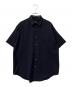 MARKAWARE（マーカウェア）の古着「2/80オーガニックウールトロピカル コンフォートフィットシャツ」｜ネイビー