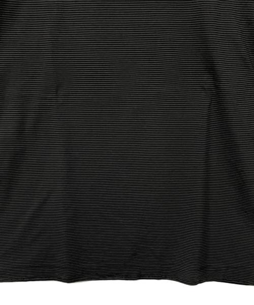 MARKAWARE（マーカウェア）MARKAWARE (マーカウェア) オーガニックスーピマ ボーダー コンフォートフィットTee ブラック サイズ:2の古着・服飾アイテム