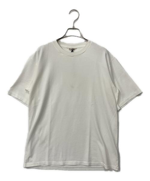 AURALEE（オーラリー）AURALEE (オーラリー) ラスタープレーティングTee ホワイト サイズ:4の古着・服飾アイテム