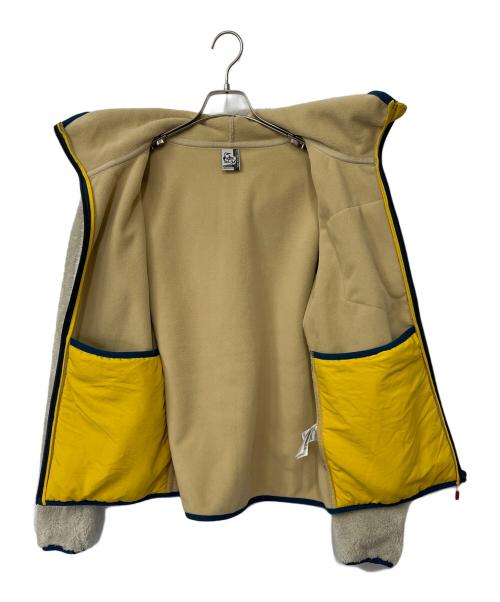 CHUMS（チャムス）CHUMS (チャムス) ボンディングフリースジップパーカー アイボリー サイズ:Mの古着・服飾アイテム