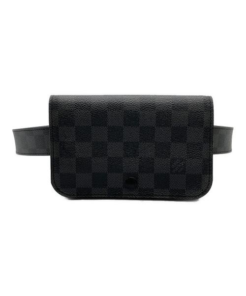 LOUIS VUITTON（ルイ ヴィトン）LOUIS VUITTON (ルイ ヴィトン) サンチュールポシェット ブラックの古着・服飾アイテム