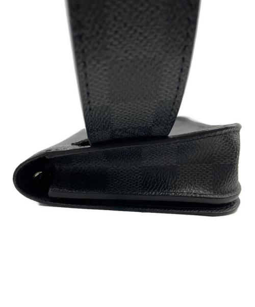 LOUIS VUITTON（ルイ ヴィトン）LOUIS VUITTON (ルイ ヴィトン) サンチュールポシェット ブラックの古着・服飾アイテム