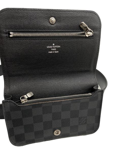 LOUIS VUITTON（ルイ ヴィトン）LOUIS VUITTON (ルイ ヴィトン) サンチュールポシェット ブラックの古着・服飾アイテム