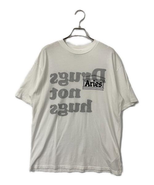 ARIES（アリーズ）ARIES (アリーズ) Tシャツ ホワイト サイズ:Mの古着・服飾アイテム