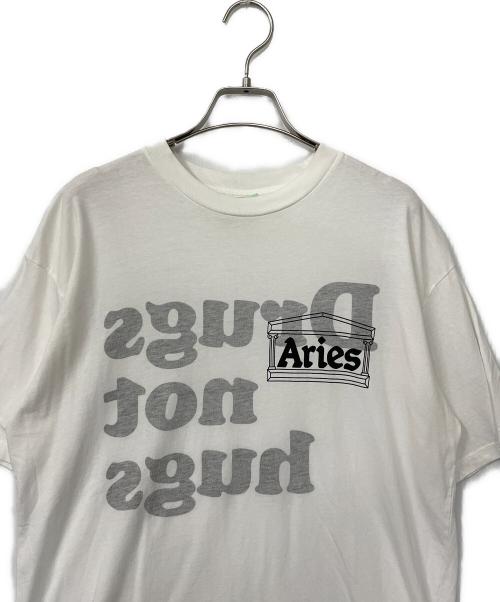 ARIES（アリーズ）ARIES (アリーズ) Tシャツ ホワイト サイズ:Mの古着・服飾アイテム