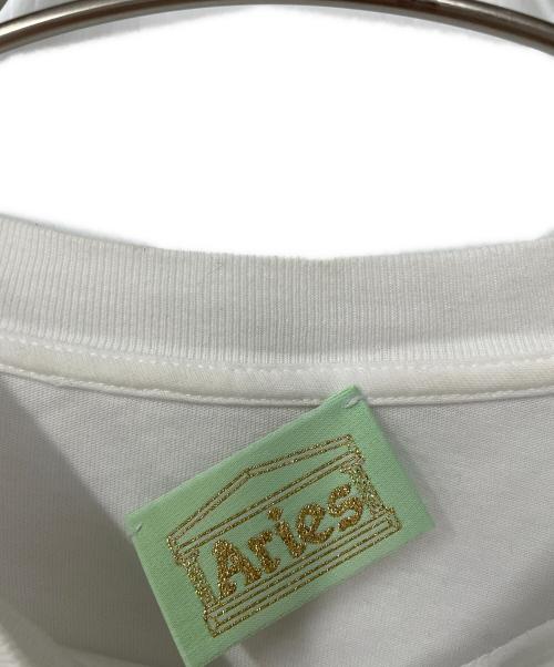 ARIES（アリーズ）ARIES (アリーズ) Tシャツ ホワイト サイズ:Mの古着・服飾アイテム