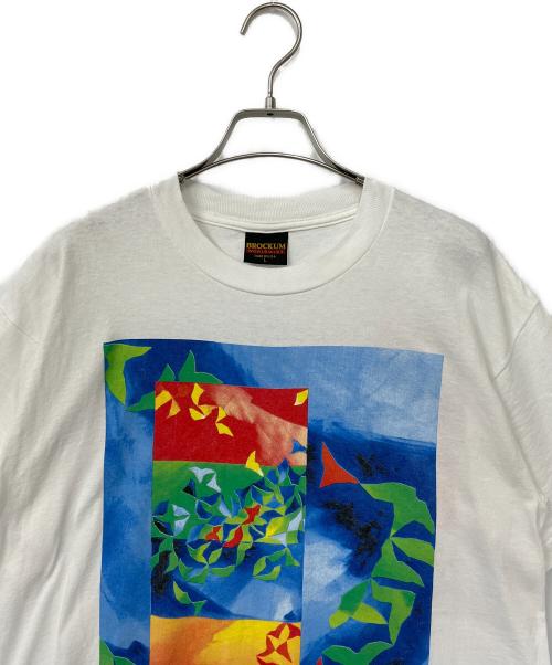 BROCKUM（ブロッカム）BROCKUM (ブロッカム) バンドTシャツ ホワイト サイズ:Lの古着・服飾アイテム