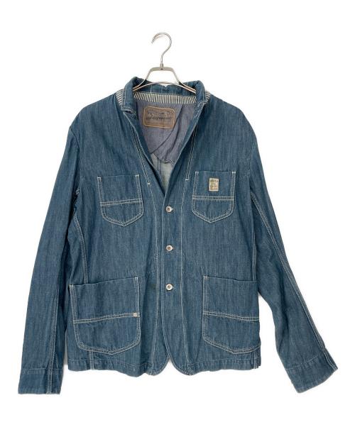 DIESEL（ディーゼル）DIESEL (ディーゼル) カバーオール ブルー サイズ:XLの古着・服飾アイテム