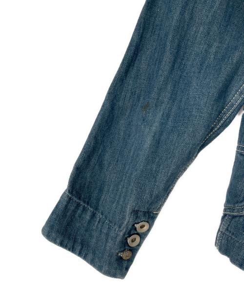 DIESEL（ディーゼル）DIESEL (ディーゼル) カバーオール ブルー サイズ:XLの古着・服飾アイテム