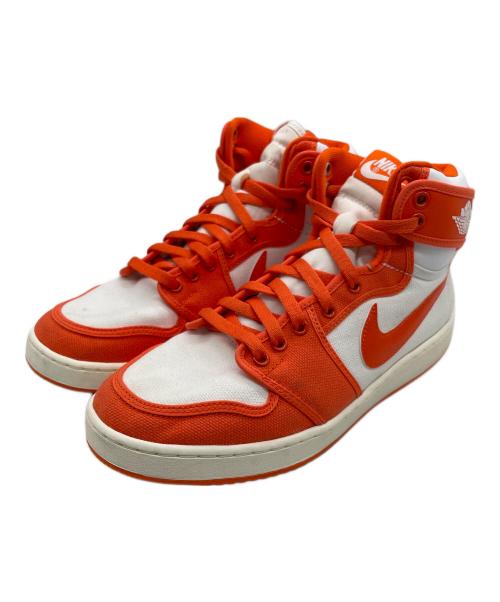 NIKE（ナイキ）NIKE (ナイキ) ハイカットスニーカー オレンジ サイズ:27.5の古着・服飾アイテム