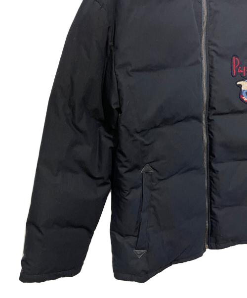 PAPAS（パパス）PAPAS (パパス) ダウンジャケット ネイビー サイズ:Mの古着・服飾アイテム