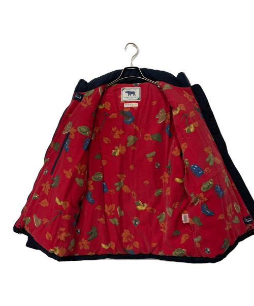 PAPAS（パパス）PAPAS (パパス) ダウンジャケット ネイビー サイズ:Mの古着・服飾アイテム