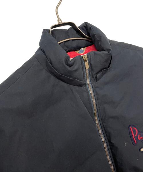 PAPAS（パパス）PAPAS (パパス) ダウンジャケット ネイビー サイズ:Mの古着・服飾アイテム