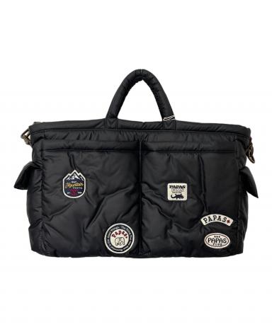 papas　パパスプラス　カートバッグ　黒ブラック 2501006418465015_01_0656w.jpeg