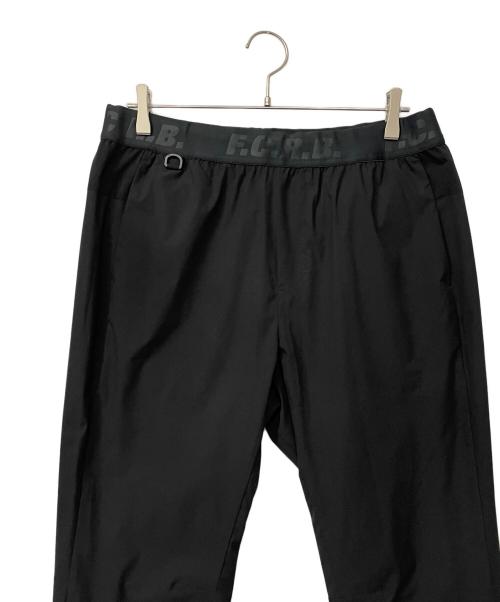 F.C.R.B.（エフシーレアルブリストル）F.C.R.B. (エフシーレアルブリストル) STRETCH LIGHT WEIGHT TAPERED EASY PANTS ブラック サイズ:XLの古着・服飾アイテム