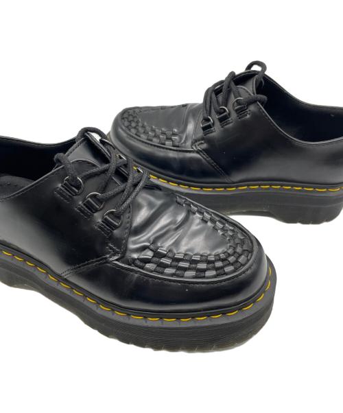 Dr.Martens（ドクターマーチン）Dr.Martens (ドクターマーチン) ラバーソールシューズ ブラック サイズ:7UKの古着・服飾アイテム