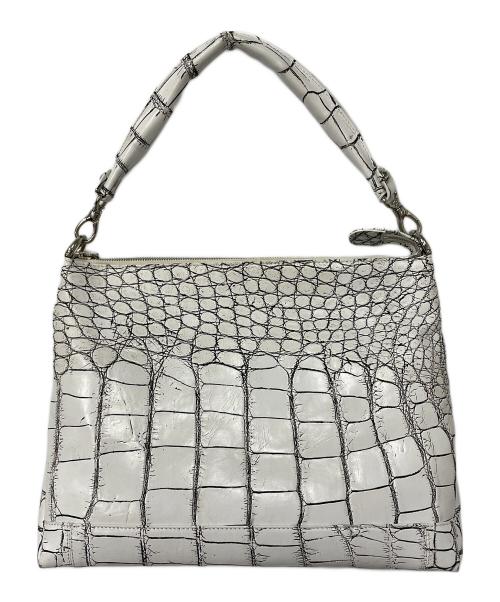 JRA（ジェーアールエー）JRA (ジェーアールエー) 2WAYバッグ ホワイトの古着・服飾アイテム