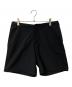 MOSSIR（モシール）の古着「ショートパンツ」｜ブラック