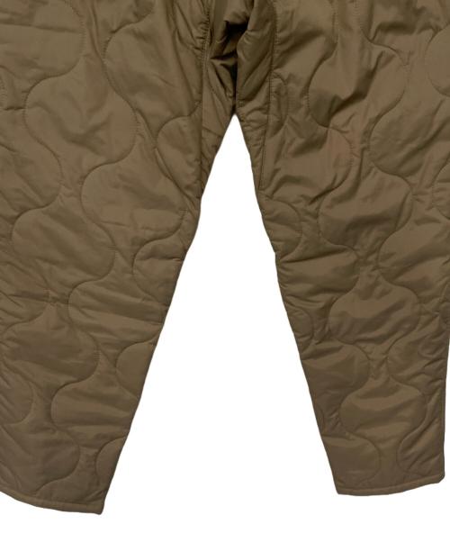 BLUCO WORK GARMENT（ブルコ ワーク ガーメント）BLUCO WORK GARMENT (ブルコ ワーク ガーメント) キルティングクライミングパンツ ブラウン サイズ:Mの古着・服飾アイテム