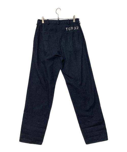 TCB jeans（ティーシービー ジーンズ）TCB jeans (ティーシービー ジーンズ) デッキパンツ インディゴ サイズ:32の古着・服飾アイテム