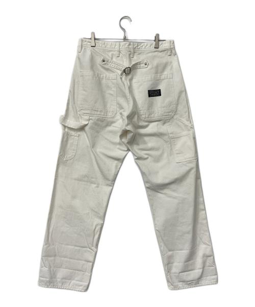 EVILACT（イーヴルアクト）EVILACT (イーヴルアクト) ペインターパンツ ホワイト サイズ:Mの古着・服飾アイテム
