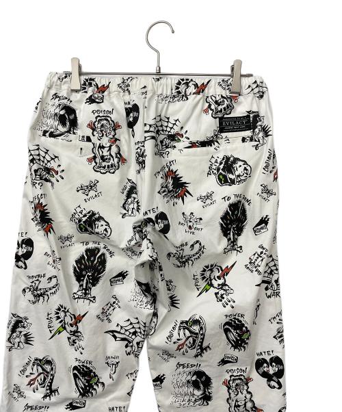 EVILACT（イーヴルアクト）EVILACT (イーヴルアクト) イージーパンツ ホワイト サイズ:Mの古着・服飾アイテム