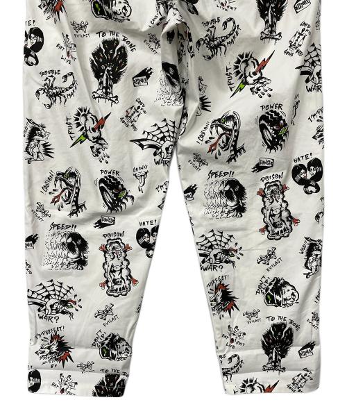 EVILACT（イーヴルアクト）EVILACT (イーヴルアクト) イージーパンツ ホワイト サイズ:Mの古着・服飾アイテム