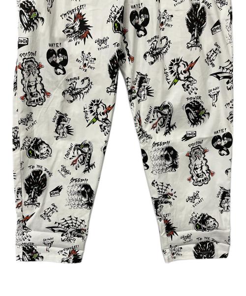 EVILACT（イーヴルアクト）EVILACT (イーヴルアクト) イージーパンツ ホワイト サイズ:Mの古着・服飾アイテム