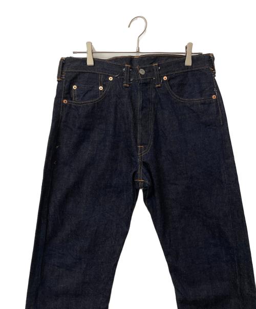 one piece of rock（ワンピースオブロック）one piece of rock (ワンピースオブロック) セルビッチデニムパンツ インディゴ サイズ:86の古着・服飾アイテム