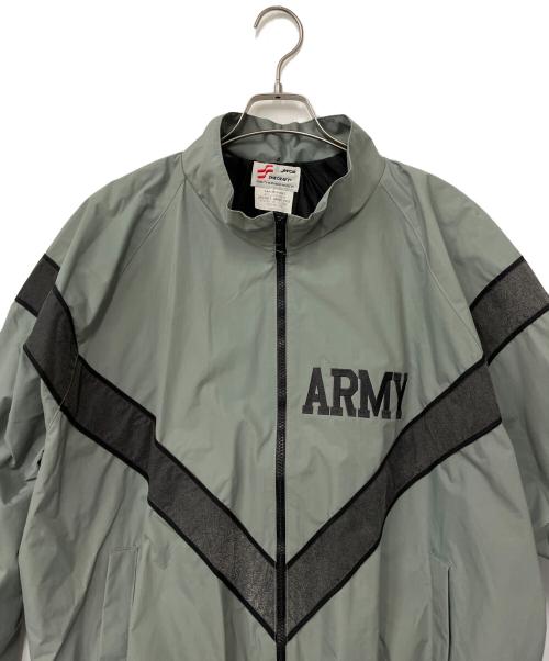 SKILCRAFT（スキルクラフト）SKILCRAFT (スキルクラフト) IPFUトレーニングジャケット グリーン サイズ:LARGE SHORTの古着・服飾アイテム