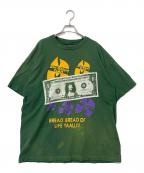 SAINT MICHAELセントマイケル）の古着「半袖Tシャツ」｜オリーブ