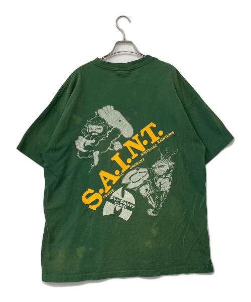SAINT MICHAEL（セントマイケル）SAINT MICHAEL (セントマイケル) 半袖Tシャツ オリーブ サイズ:XXXLの古着・服飾アイテム