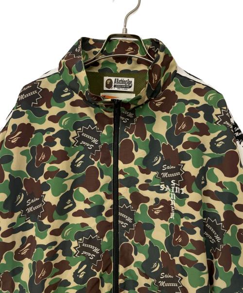 SAINT MICHAEL（セントマイケル）SAINT MICHAEL (セントマイケル) A BATHING APE (ア ベイシング エイプ) トラックジャケット サイズ:XLの古着・服飾アイテム