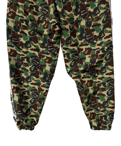 SAINT MICHAEL（セントマイケル）SAINT MICHAEL (セントマイケル) A BATHING APE (ア ベイシング エイプ) トラックパンツ サイズ:XLの古着・服飾アイテム
