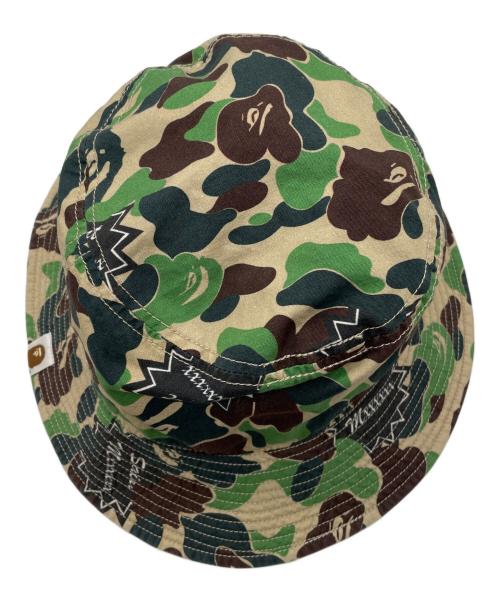 A BATHING APE（ア ベイシング エイプ）A BATHING APE (ア ベイシング エイプ) SAINT MICHAEL (セントマイケル) バケットハットの古着・服飾アイテム