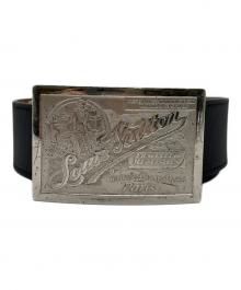 LOUIS VUITTON（ルイ ヴィトン）の古着「レザーベルト」｜ブラック