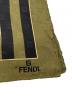 FENDI (フェンディ) スカーフ オリーブ×ブラック：5000円