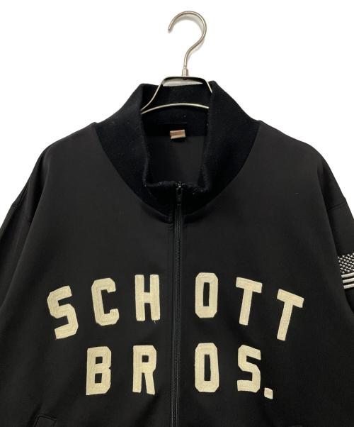 Schott（ショット）Schott (ショット) トラックジャケット ブラック サイズ:Lの古着・服飾アイテム
