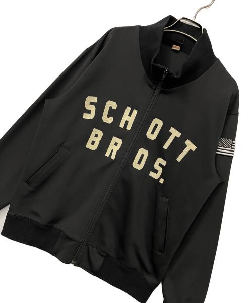 Schott（ショット）Schott (ショット) トラックジャケット ブラック サイズ:Lの古着・服飾アイテム