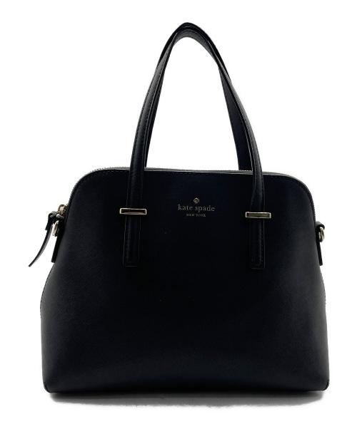 Kate Spade（ケイトスペード）Kate Spade (ケイトスペード) 2WAYハンドバッグ ブラックの古着・服飾アイテム
