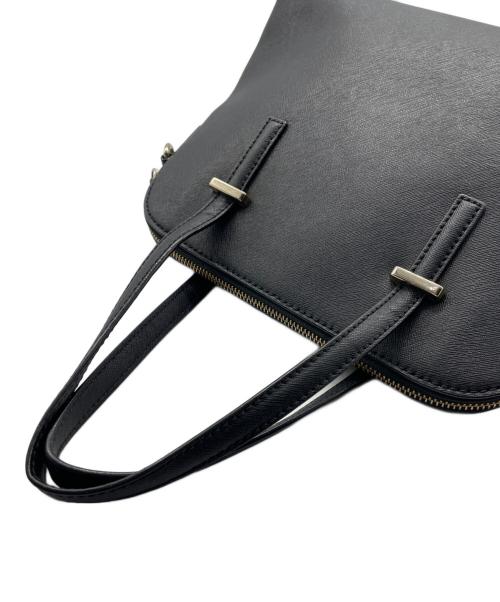 Kate Spade（ケイトスペード）Kate Spade (ケイトスペード) 2WAYハンドバッグ ブラックの古着・服飾アイテム