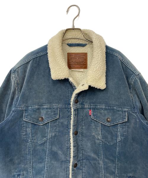 LEVI'S（リーバイス）LEVI'S (リーバイス) コーデュロイボアジャケット インディゴ サイズ:Lの古着・服飾アイテム