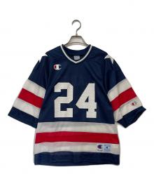 Champion×X-LARGE（チャンピオン×エクストララージ）の古着「ホッケーシャツ」｜トリコロールカラー