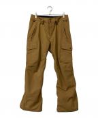 Quiksilverクイックシルバー）の古着「スノーボードウェア(パンツ)」｜カーキ
