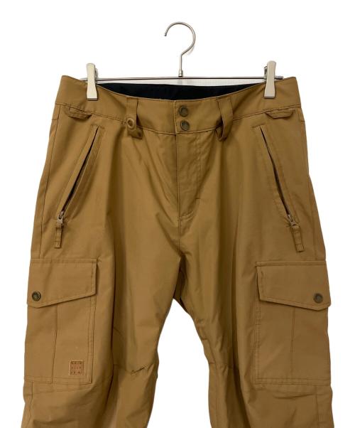 Quiksilver（クイックシルバー）Quiksilver (クイックシルバー) スノーボードウェア(パンツ) カーキ サイズ:Sの古着・服飾アイテム