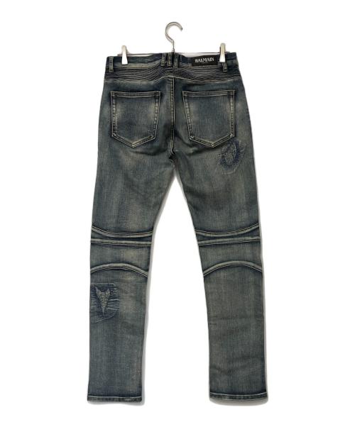 BALMAIN（バルマン）BALMAIN (バルマン) バイカーデニム サイズ:W32の古着・服飾アイテム